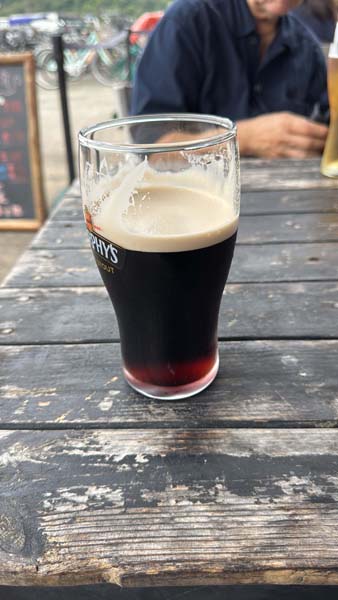 Another beautiful view!<br><br>We love another beer when it is hot.